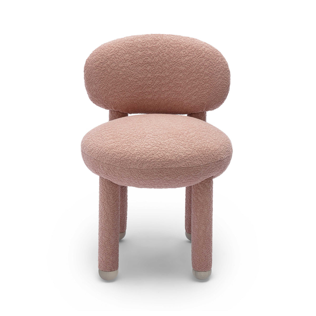 Manu Rose Pink Performance Boucle Side Chair by TOV Furniture – photo 3 of 8