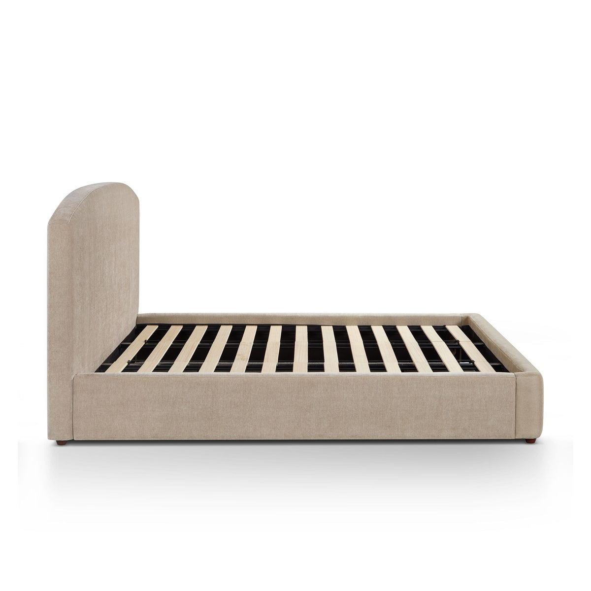 Leah Taupe Performance Chenille King Bed by TOV Furniture – photo 6 of 10