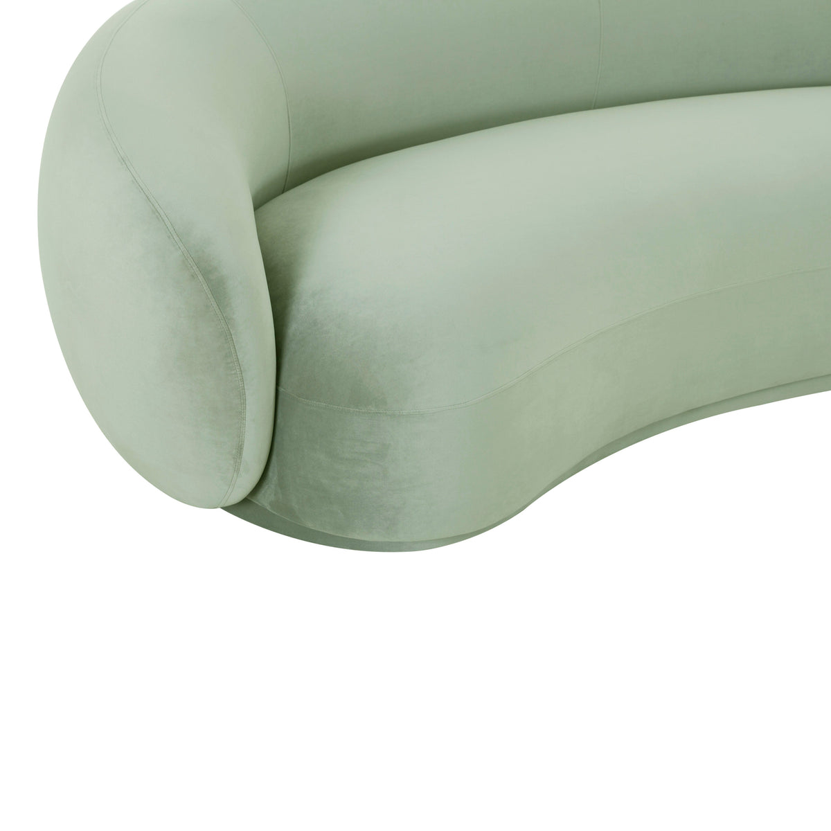 Kendall Moss Green Performance Velvet Sofa by TOV Furniture – photo 5 of 6