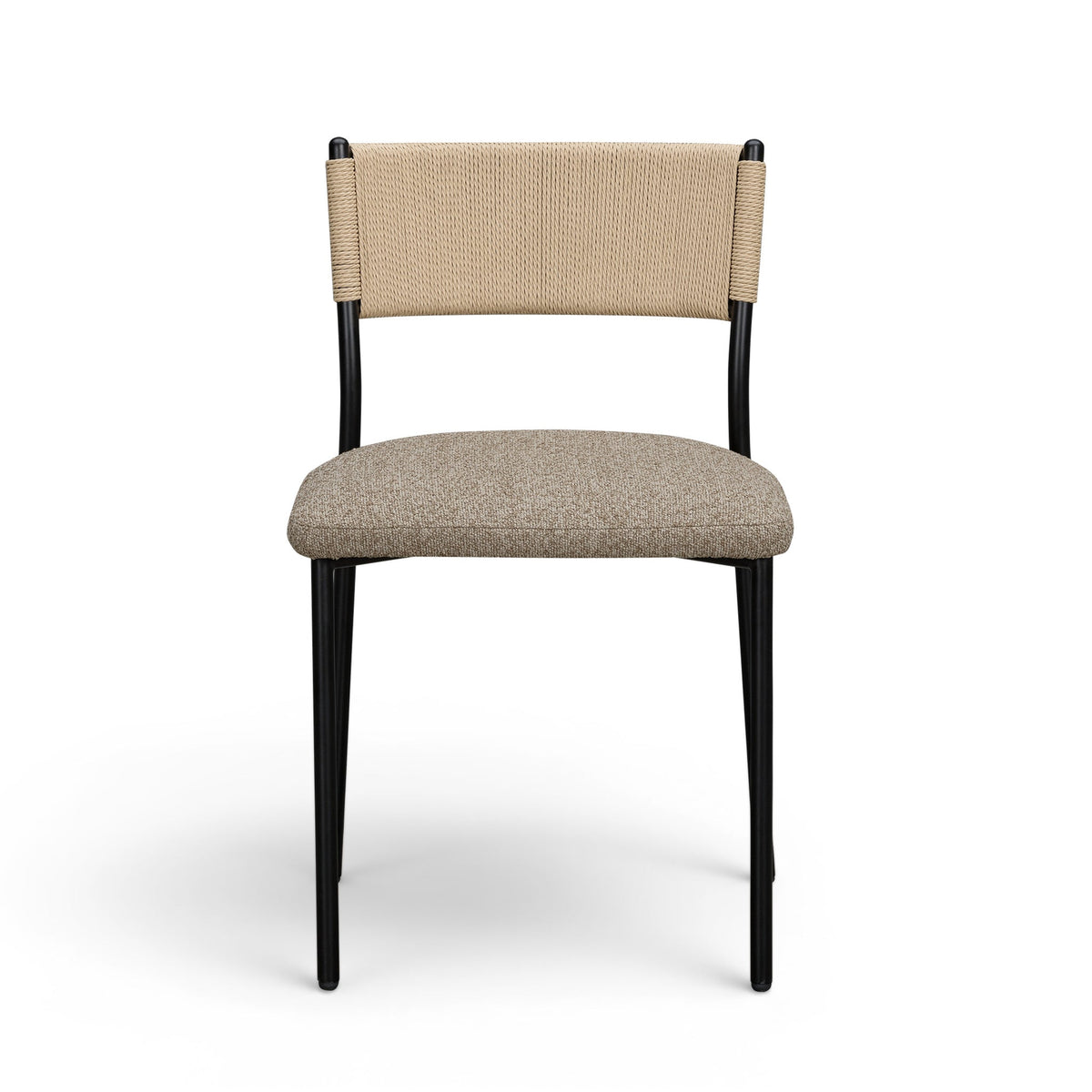 Celine Brown Performance Boucle Dining Chair - Set of 2 by TOV Furniture – photo 4 of 8