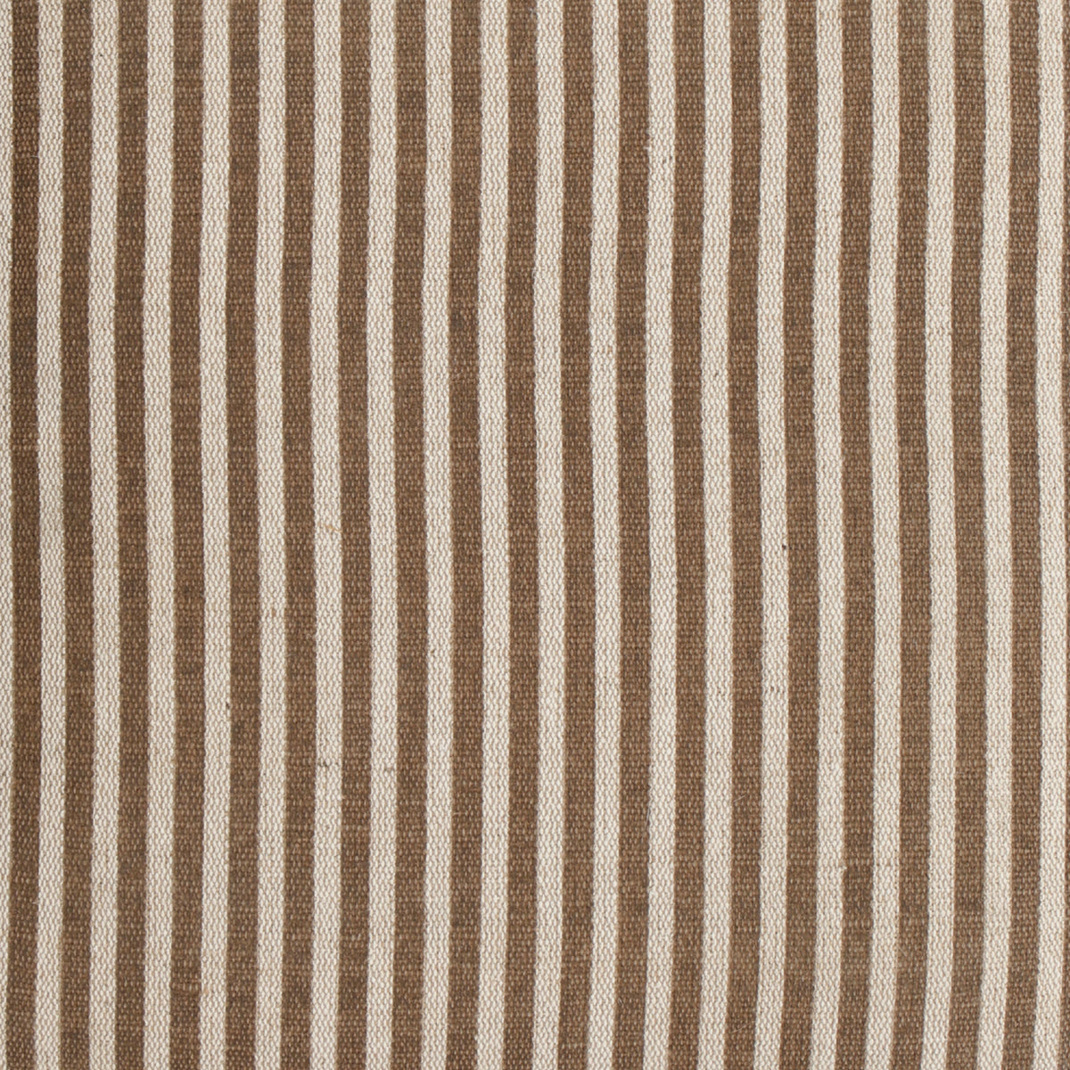Byron Square Brown Stripe Cotton Jute Ottoman by TOV Furniture – photo 7 of 7