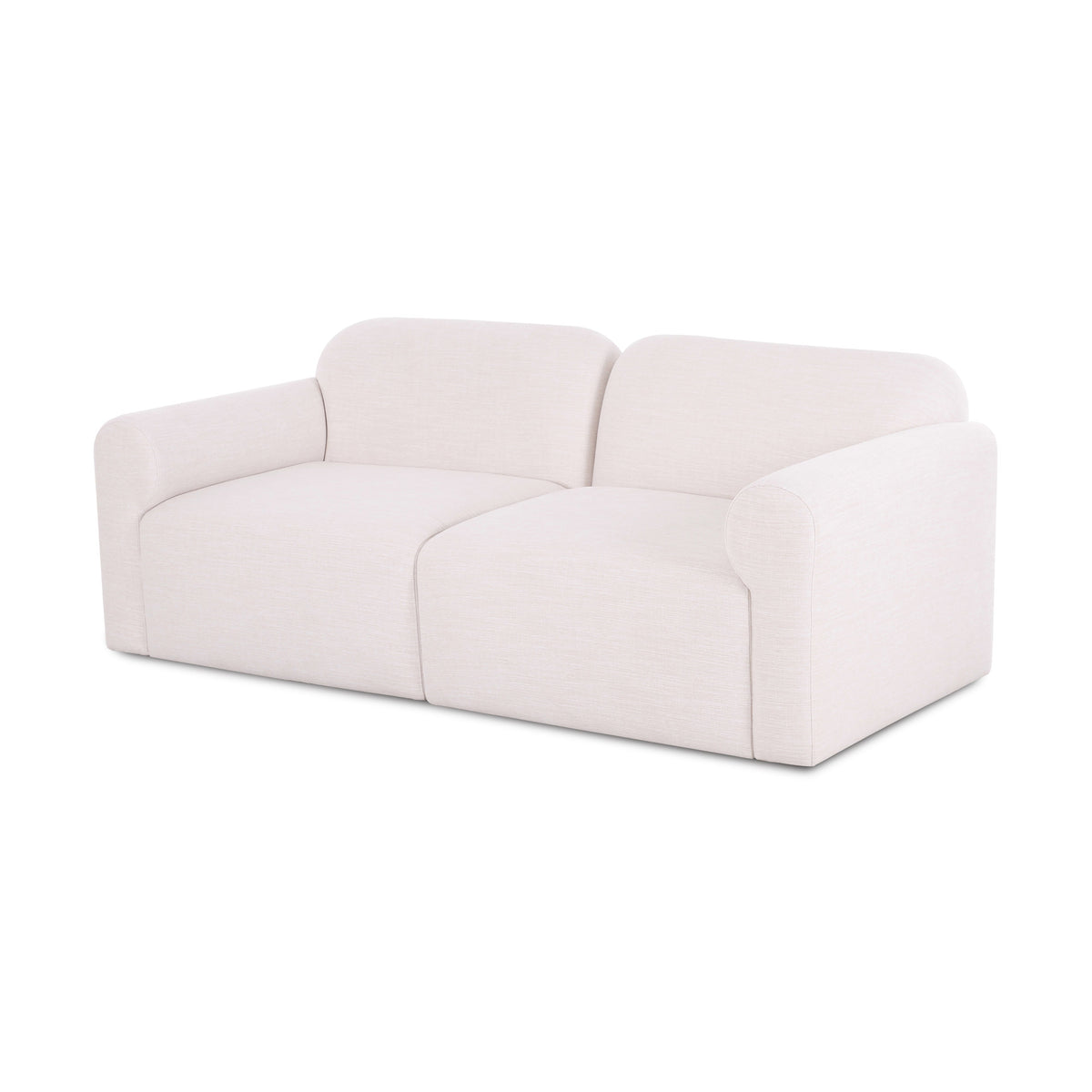 Gorge 81" Cream Performance Loveseat by TOV Furniture – photo 2 of 9