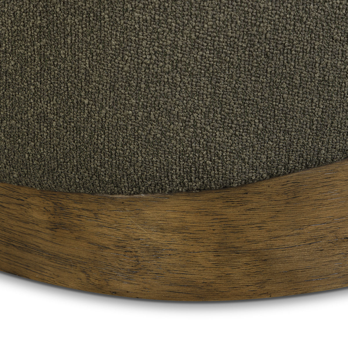 Domina Kale Green Boucle Ottoman by TOV Furniture – photo 4 of 8