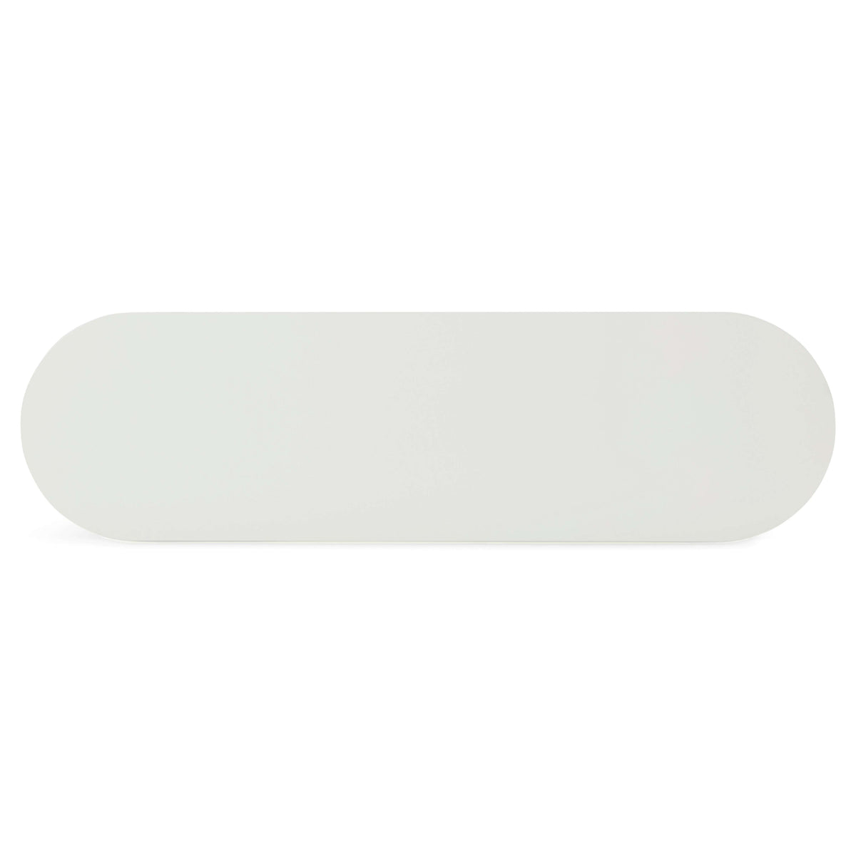 Mira 50" Cream High Gloss Console Table by TOV Furniture – photo 6 of 10