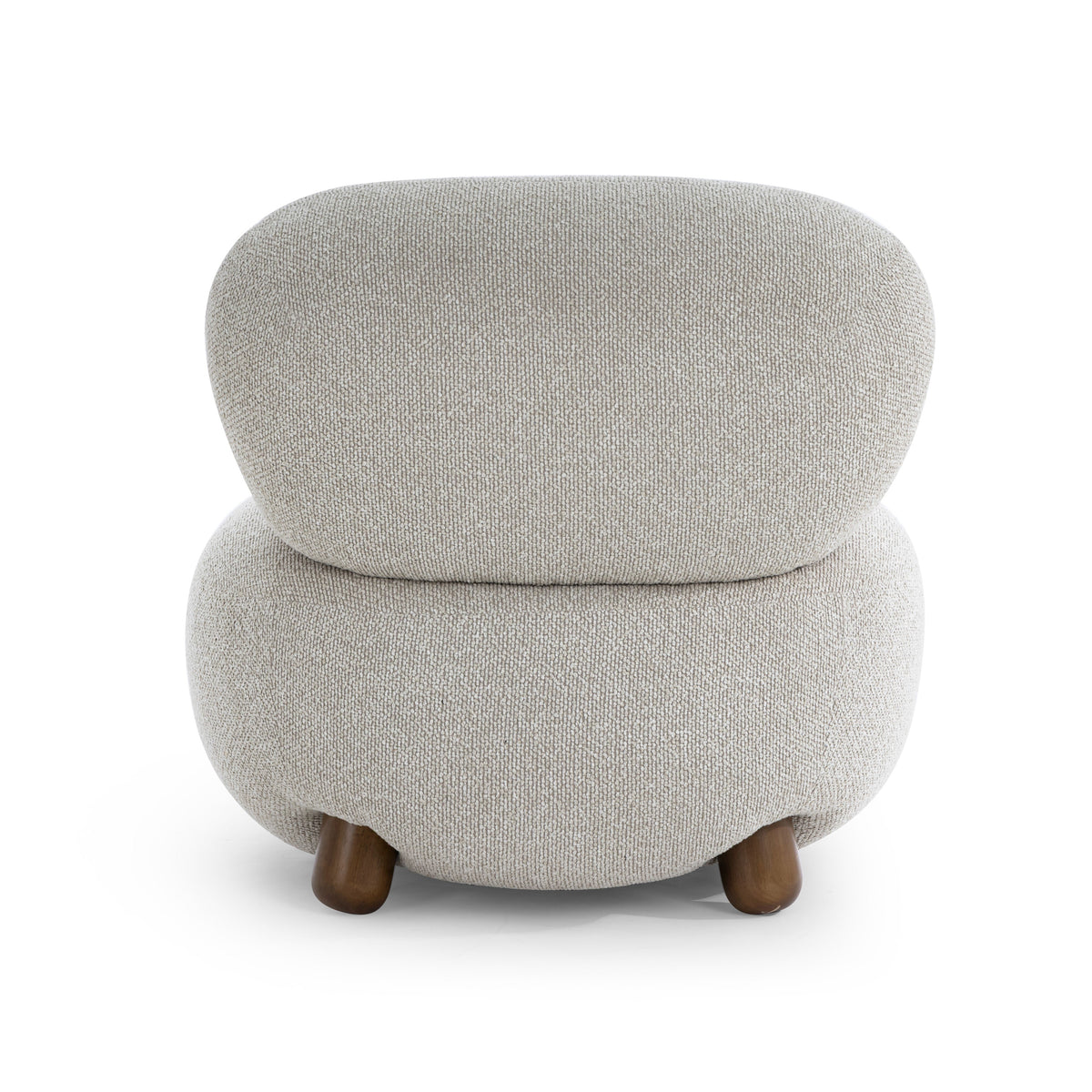 Pucker Warm Grey Performance Boucle Accent Chair by TOV Furniture – photo 7 of 8