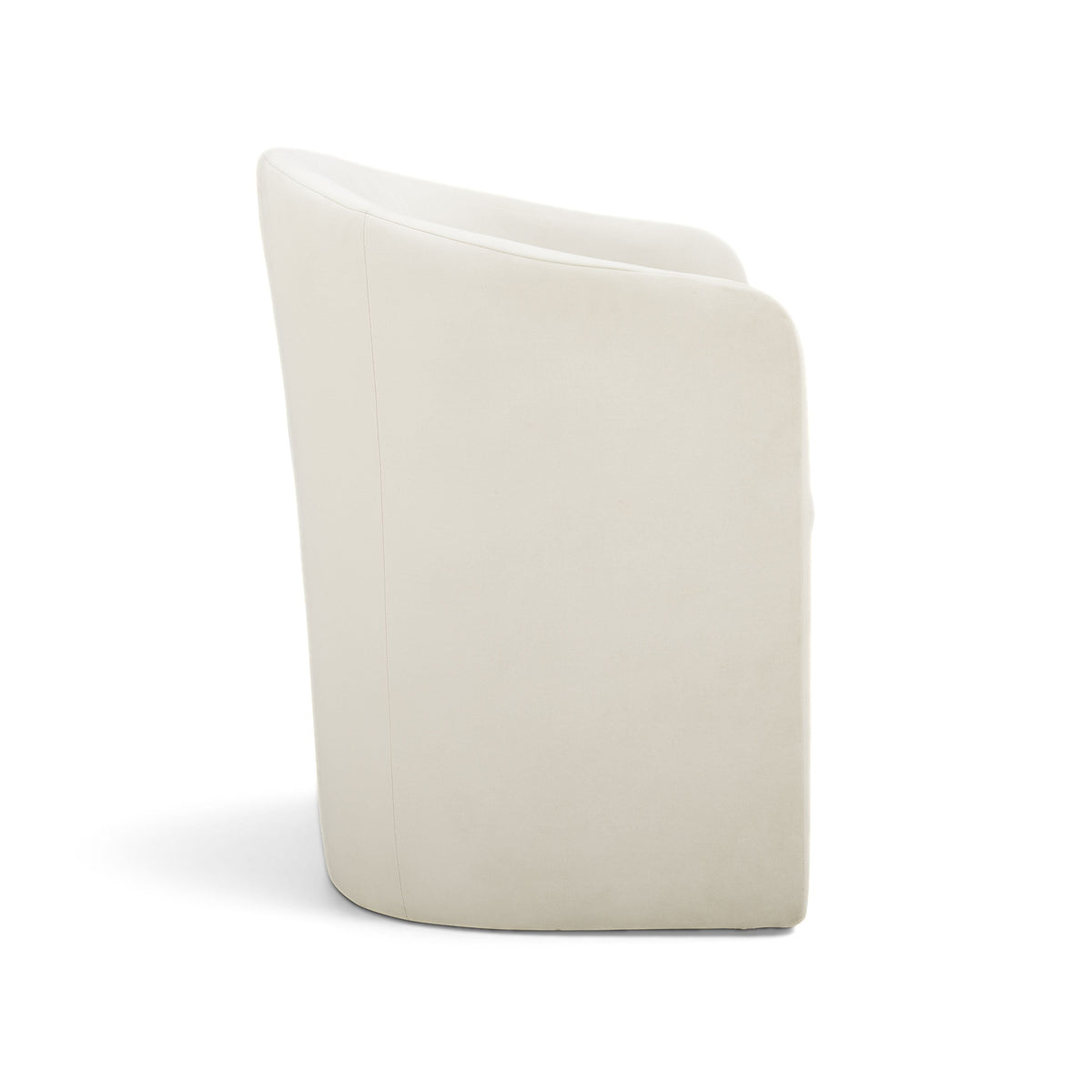 Seraphina Cream Performance Velvet Dining Chair by TOV Furniture – photo 3 of 6