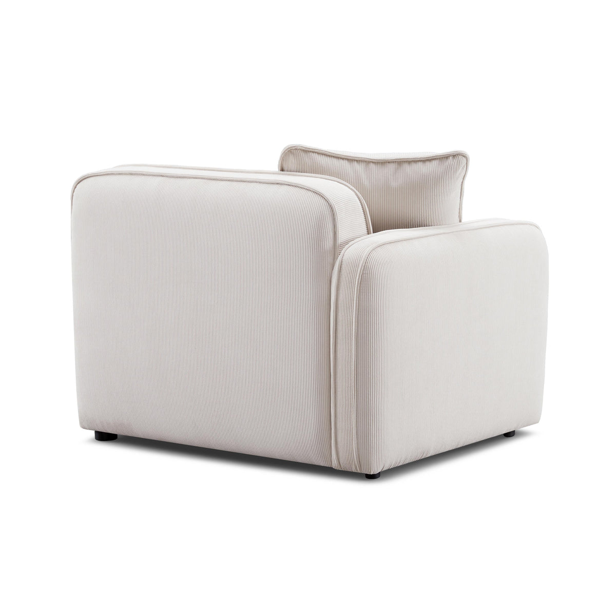 Travie Modular Corner Armchair in White Sand / LAF by TOV Furniture – photo 3 of 6