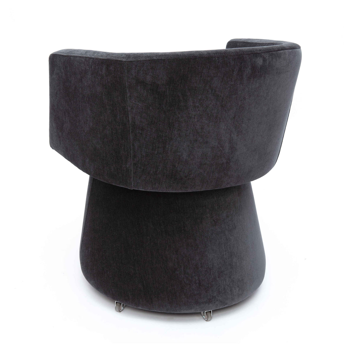 Kristen Rolling Desk Chair in Black by TOV Furniture – photo 3 of 7