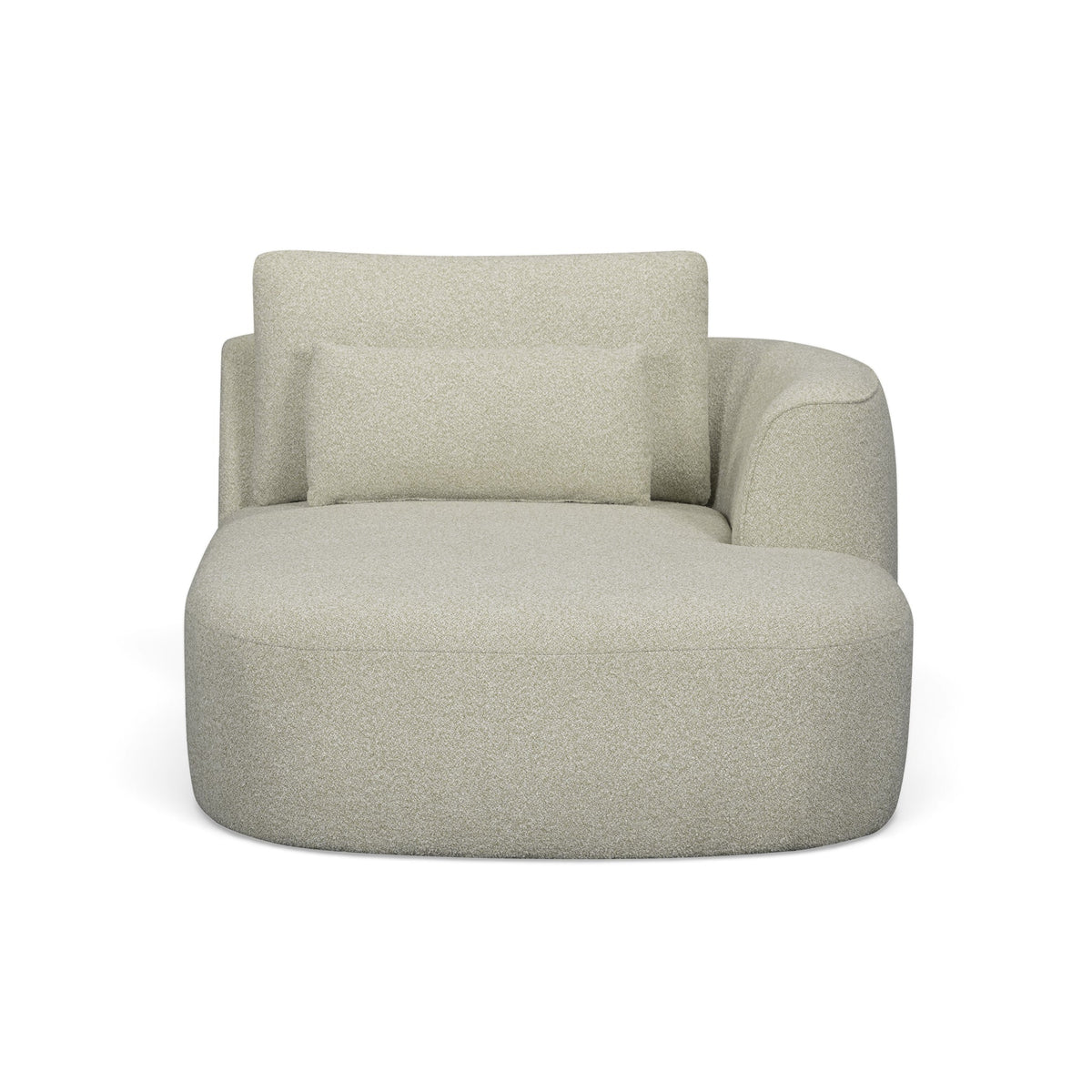 Noor Wheat Boucle RAF Chaise by TOV Furniture – photo 2 of 7