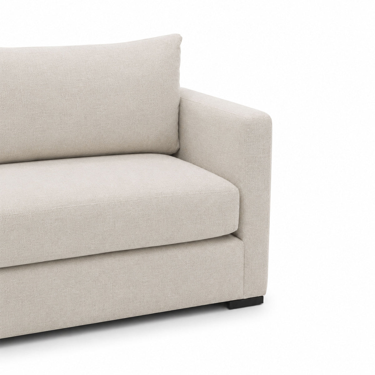 Portsmouth Beige Linen Crossweave Sofa by TOV Furniture – photo 5 of 6