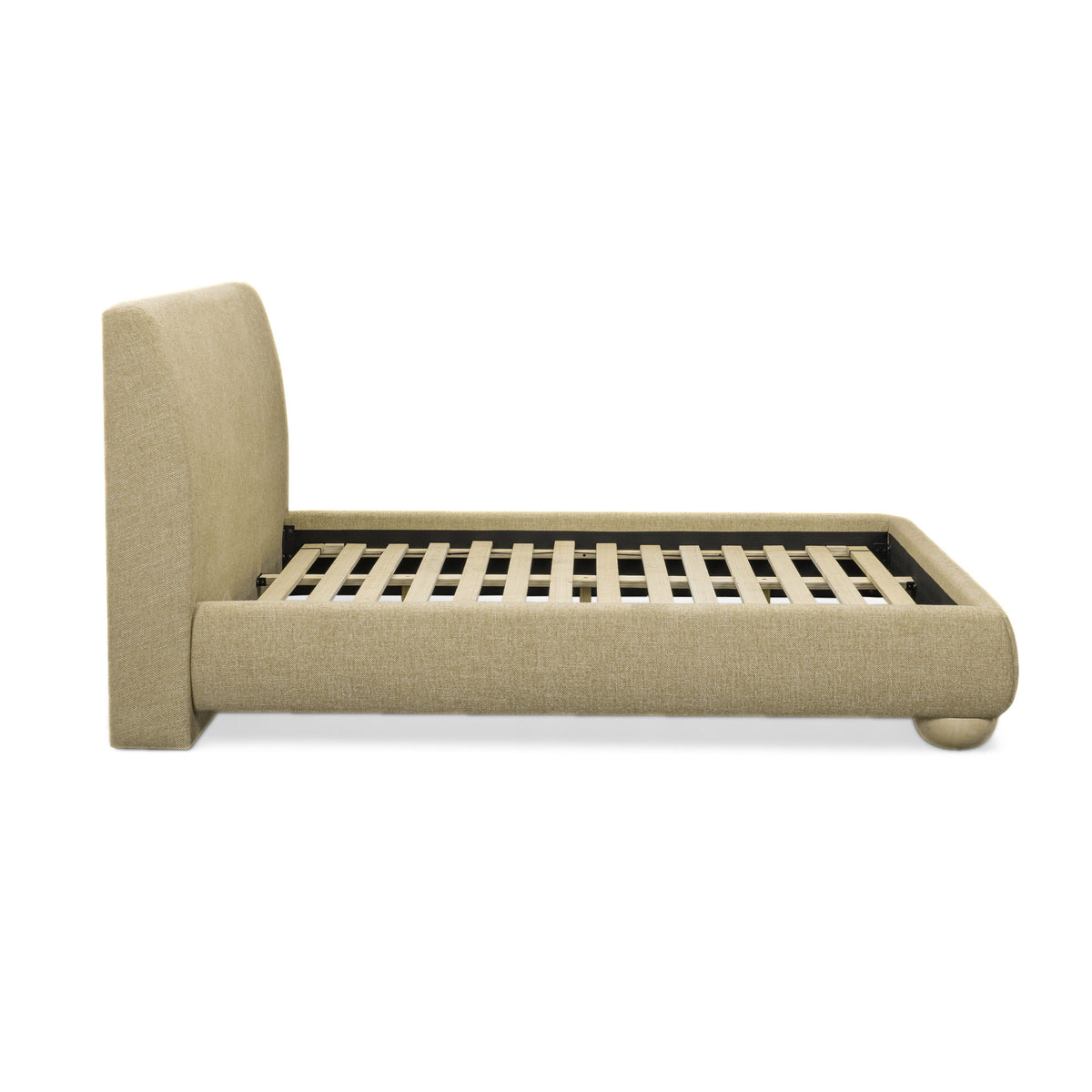 Rayne Honey Textured Fabric King Bed by TOV Furniture – photo 7 of 8