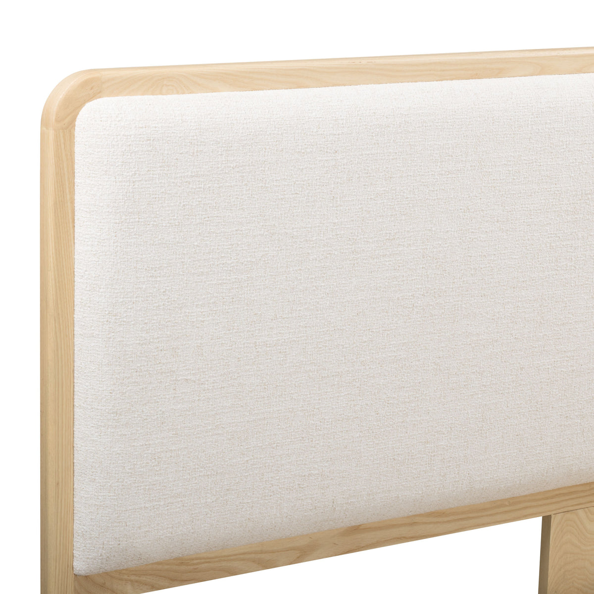 Rafaelle Natural Solid Ash King Bed by TOV Furniture – photo 5 of 8