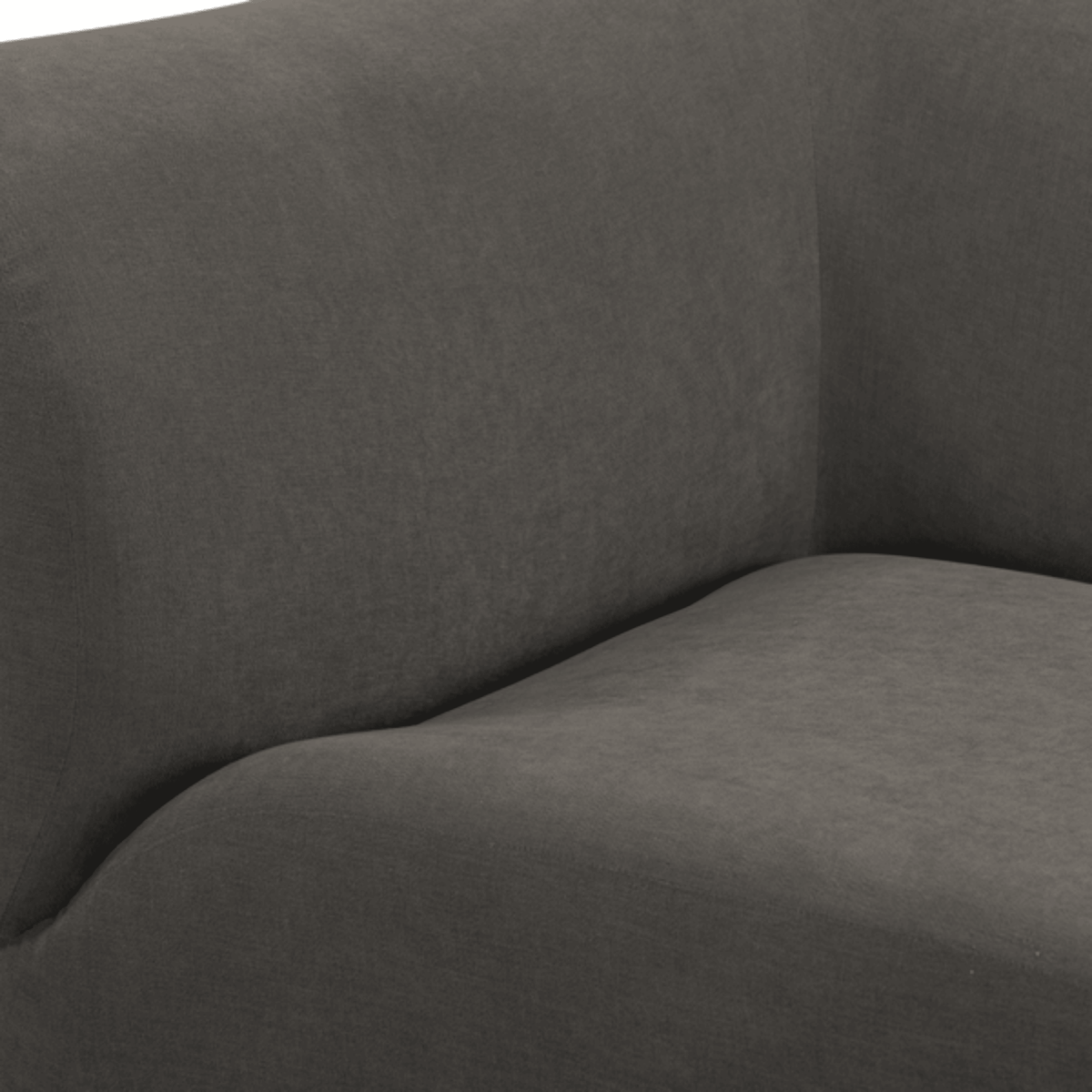 Zenith Grey Upcycled Contract-Grade Fabric Modular Large Chaise Sectional by TOV Furniture – photo 4 of 8