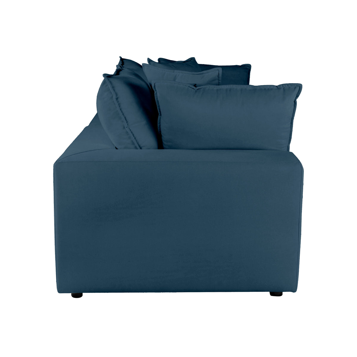 Cali 80" Navy Performance Fabric Modular Loveseat by TOV Furniture – photo 4 of 7