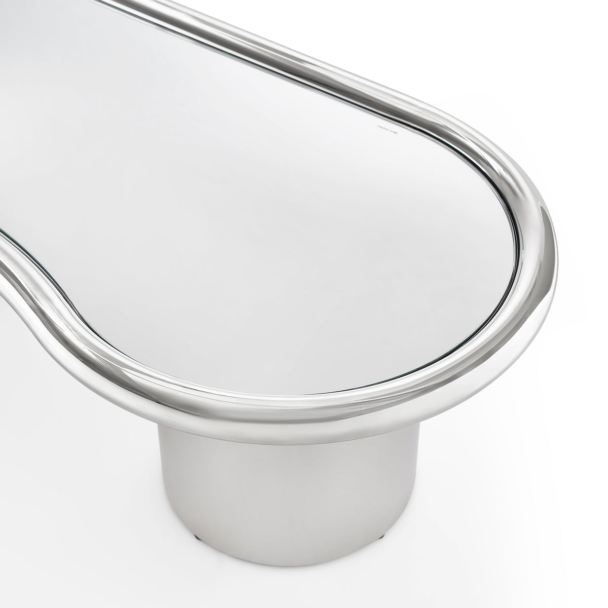 Sorya 51" Chrome Coffee Table by TOV Furniture – photo 3 of 7