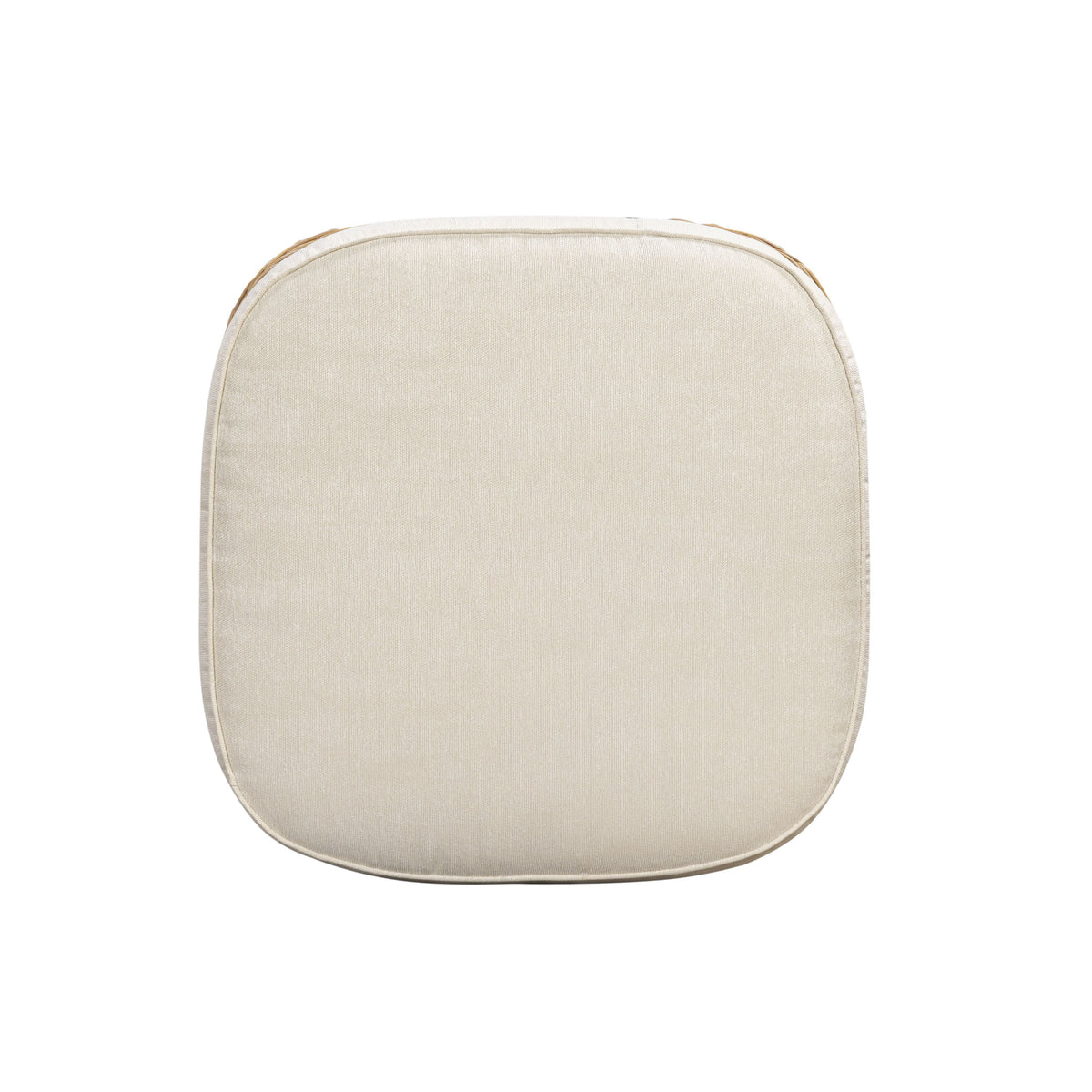 Axel Cream Boucle Outdoor Ottoman by TOV Furniture – photo 5 of 6