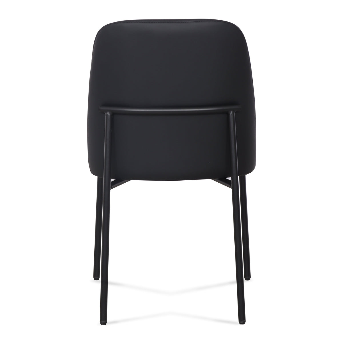 Sydney Black Performance Vegan Leather Dining Chair - Set of 2 by TOV Furniture – photo 6 of 7
