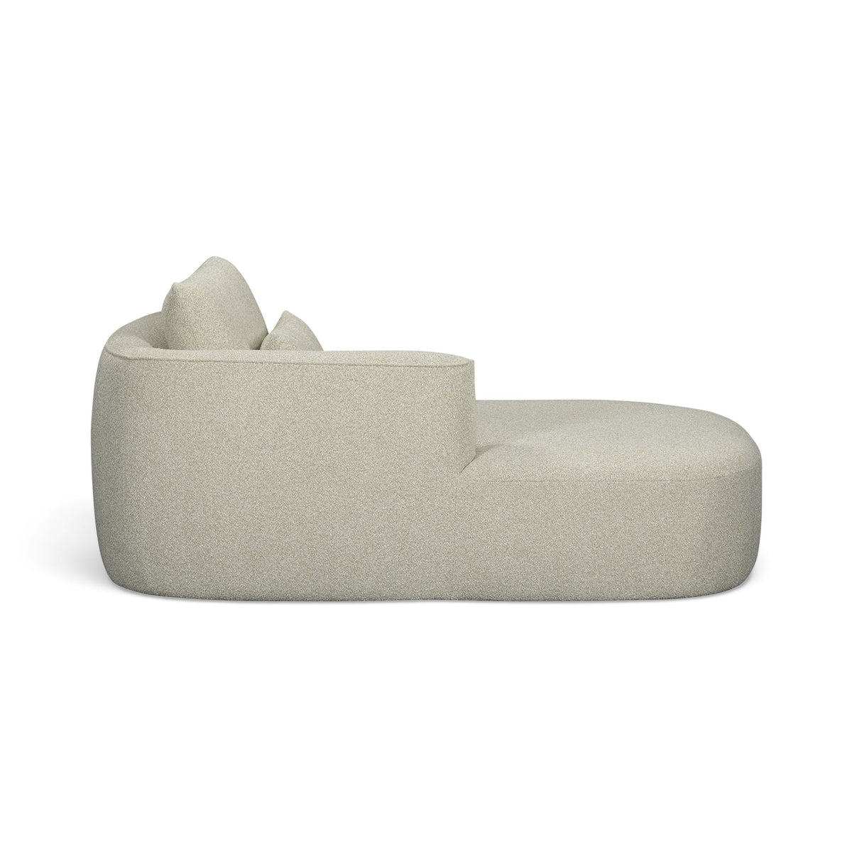 Noor Wheat Boucle LAF Chaise by TOV Furniture – photo 3 of 6