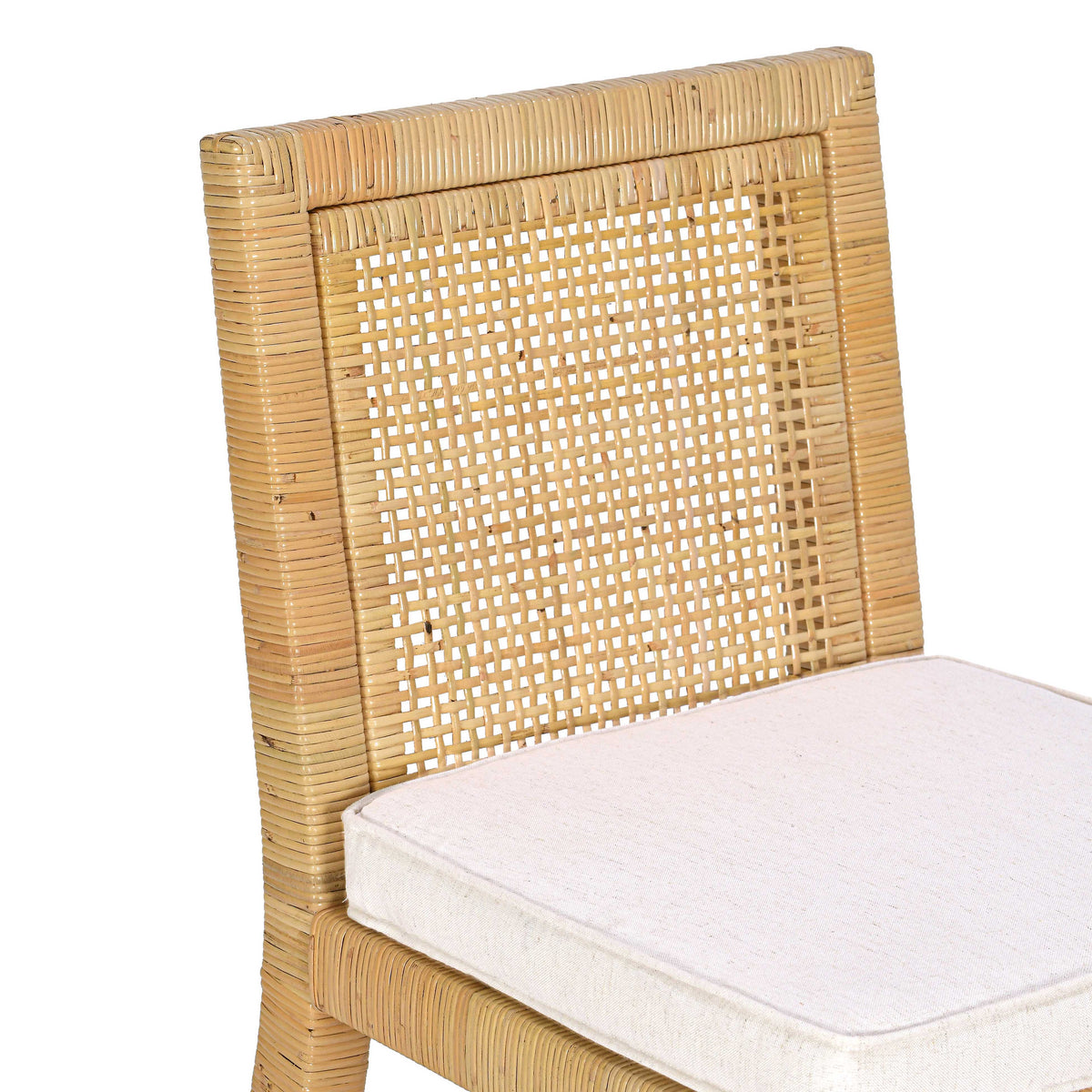 Amara Cream Contract-Grade Linen Dining Chair by TOV Furniture – photo 5 of 10