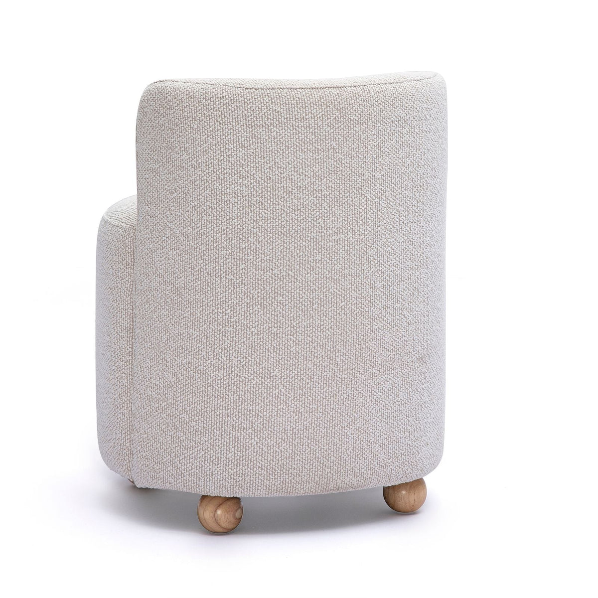 Hakuna Cream Performance Boucle Desk Chair by TOV Furniture – photo 5 of 7