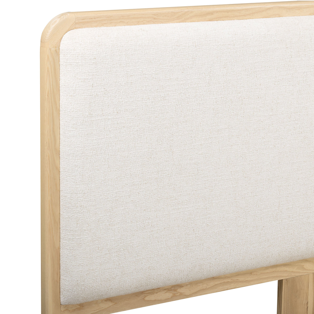 Rafaelle Natural Solid Ash Queen Bed by TOV Furniture – photo 3 of 8