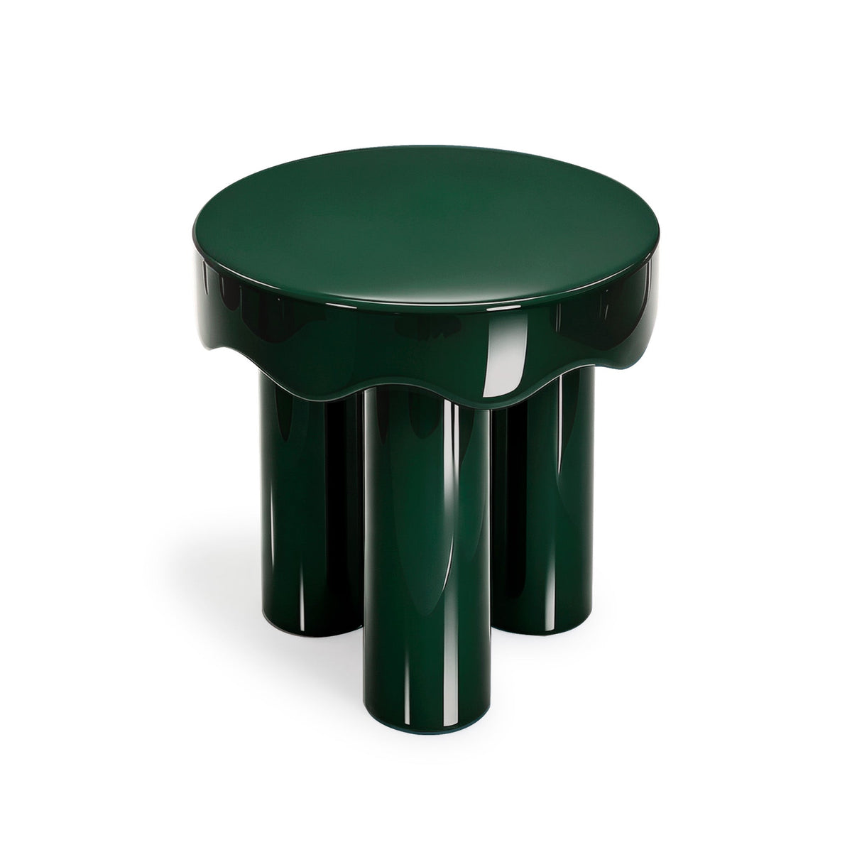 Casper Green High Gloss Nesting Side Table Set by TOV Furniture – photo 8 of 10