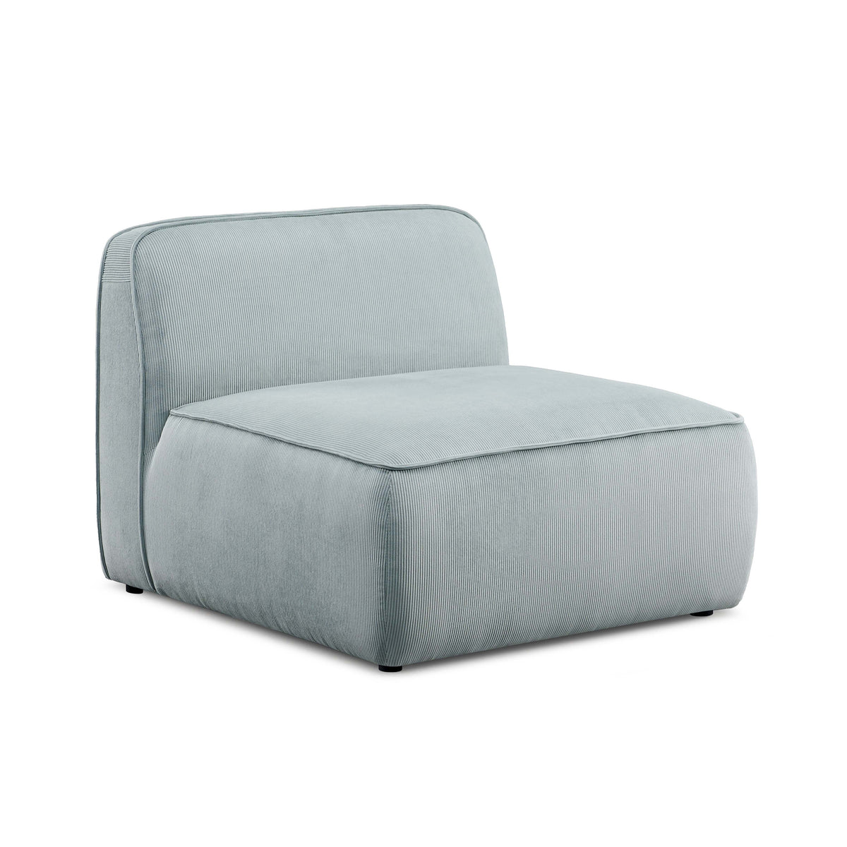 Travie Modular Armless Chair in Sea Blue by TOV Furniture – photo 1 of 6