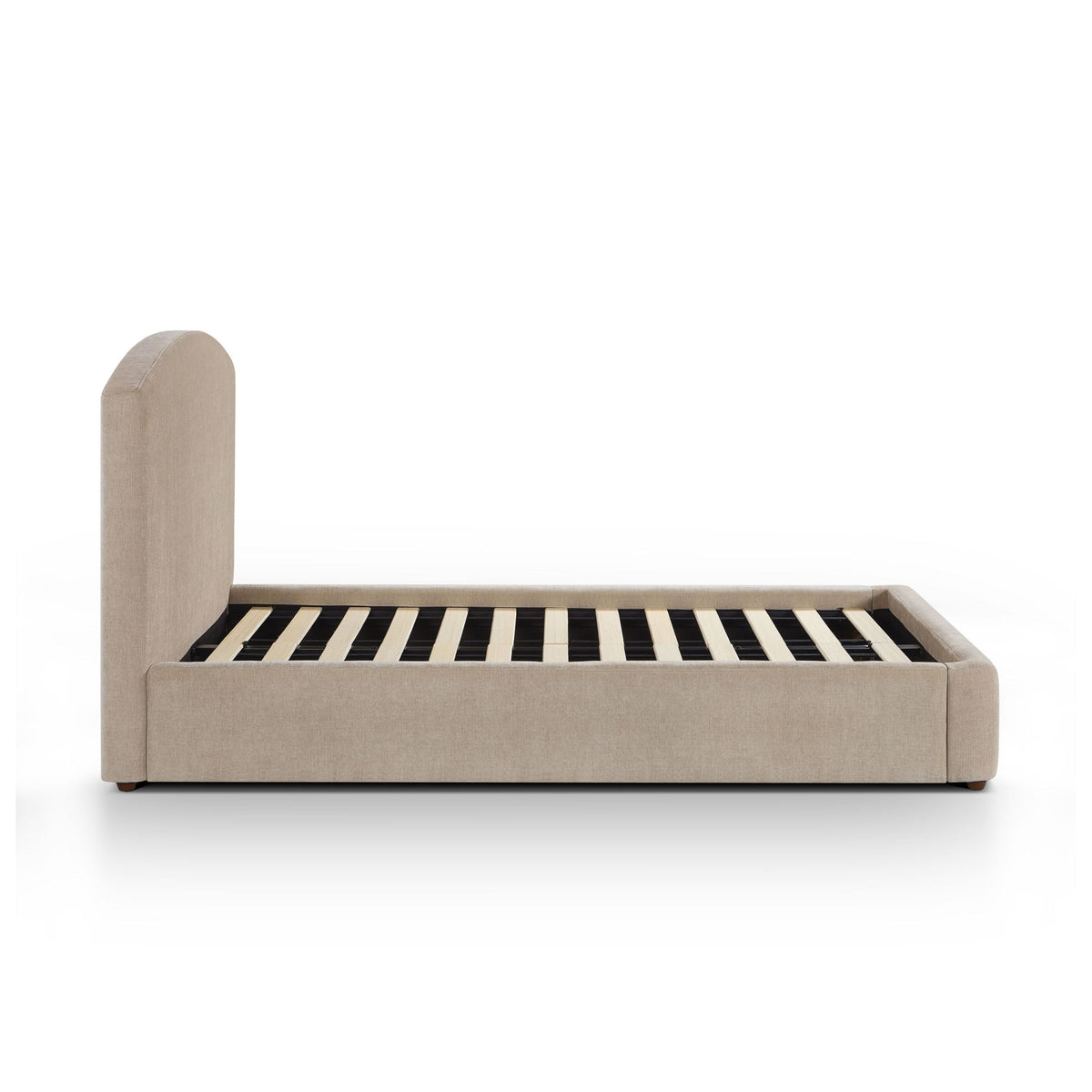 Leah Taupe Performance Chenille Bed in 48" Size by TOV Furniture – photo 7 of 10