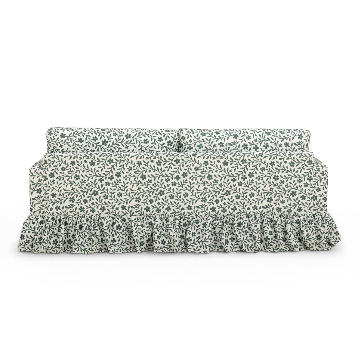 Gertrude 90" Floral Performance Linen Weave Sofa by TOV Furniture – photo 6 of 7