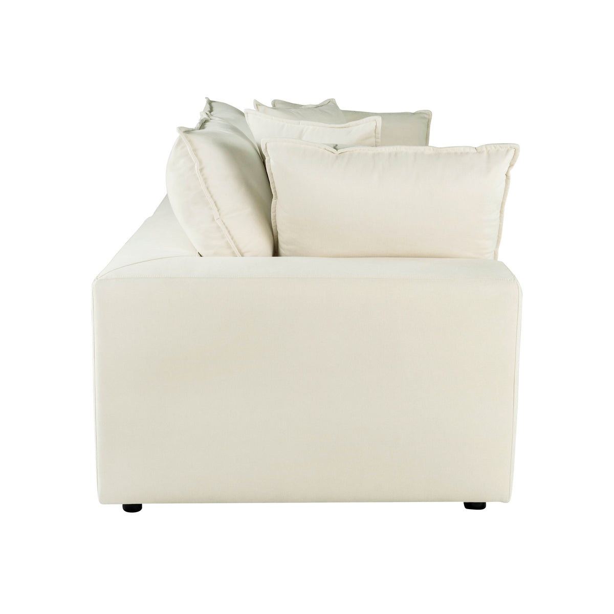 Cali 80" Natural Performance Fabric Modular Loveseat by TOV Furniture – photo 4 of 7