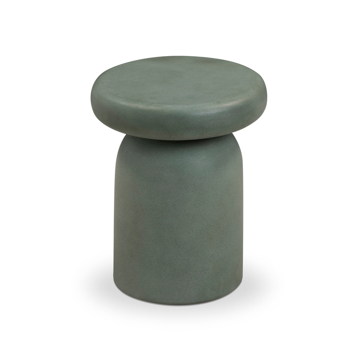 Lydia Green Concrete Indoor/Outdoor Side Table by TOV Furniture – photo 2 of 6