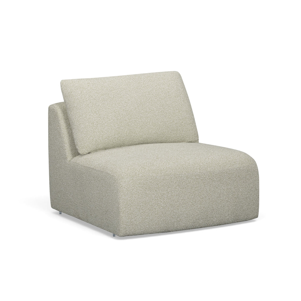 Noor 36" Modular Armless Chair in Wheat by TOV Furniture – photo 1 of 6