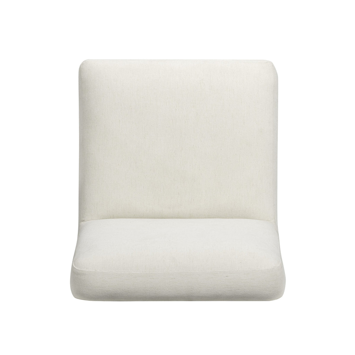 Tomlin Cream Performance Chenille Dining Chair by TOV Furniture – photo 7 of 8