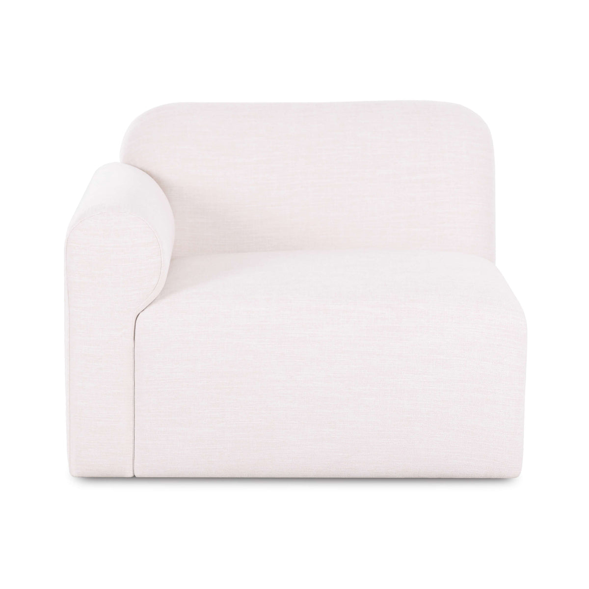 Gorge Modular Corner Chair in Cream / LAF by TOV Furniture – photo 1 of 7