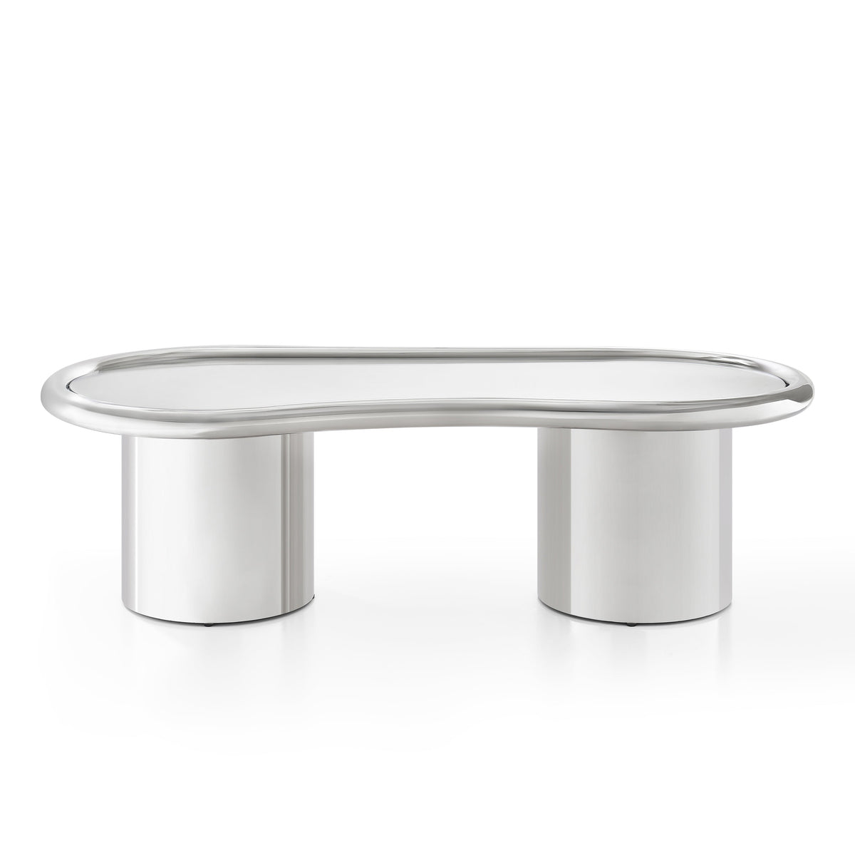 Sorya 51" Chrome Coffee Table by TOV Furniture – photo 1 of 7