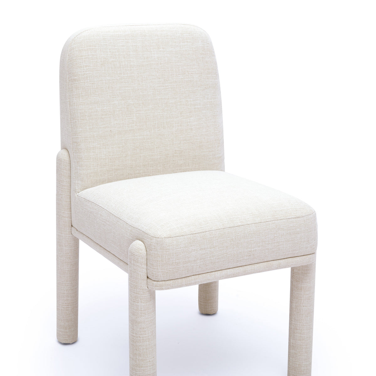 Martina Cream Performance Fabric Dining Chair by TOV Furniture – photo 3 of 6