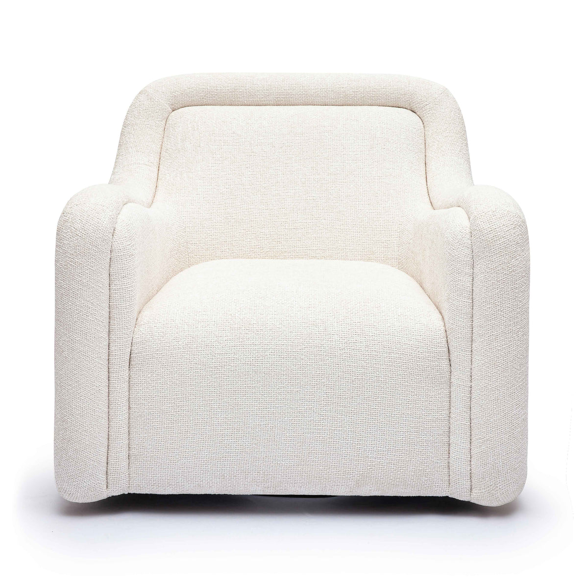 Charli Performance Swivel Chair in Off-White by TOV Furniture – photo 3 of 8