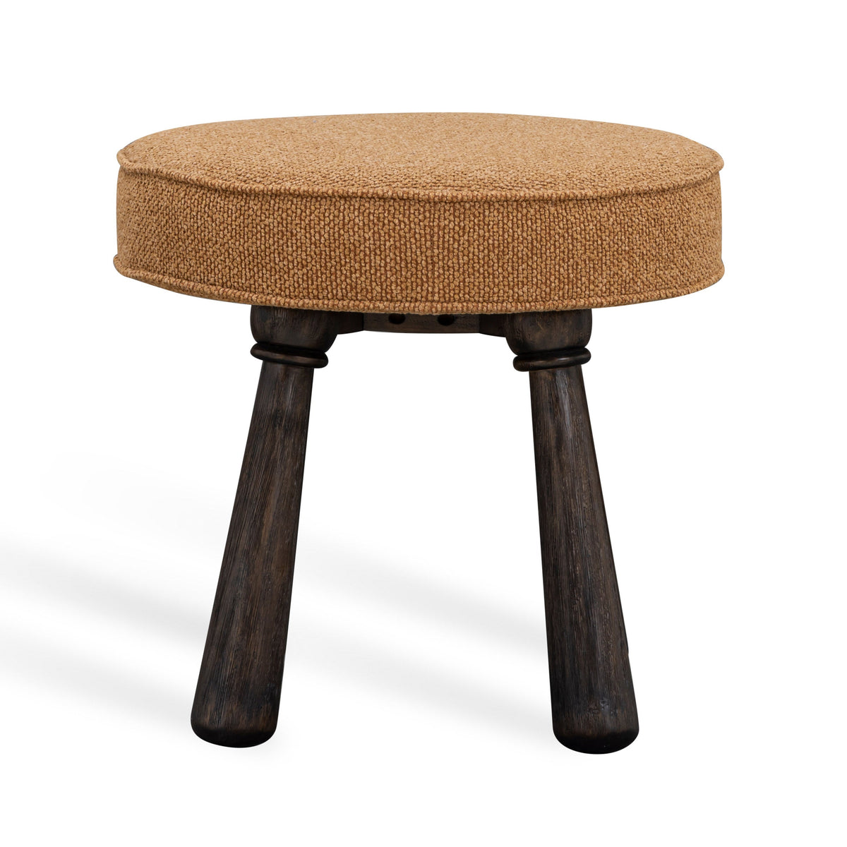 Pookie Golden Brown Performance Boucle Accent Stool by TOV Furniture – photo 1 of 8