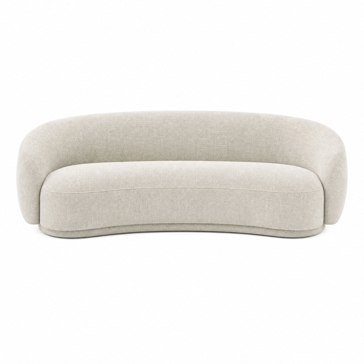 Kendall 90" Sand 2-Tone Chenille Sofa by TOV Furniture – photo 2 of 6