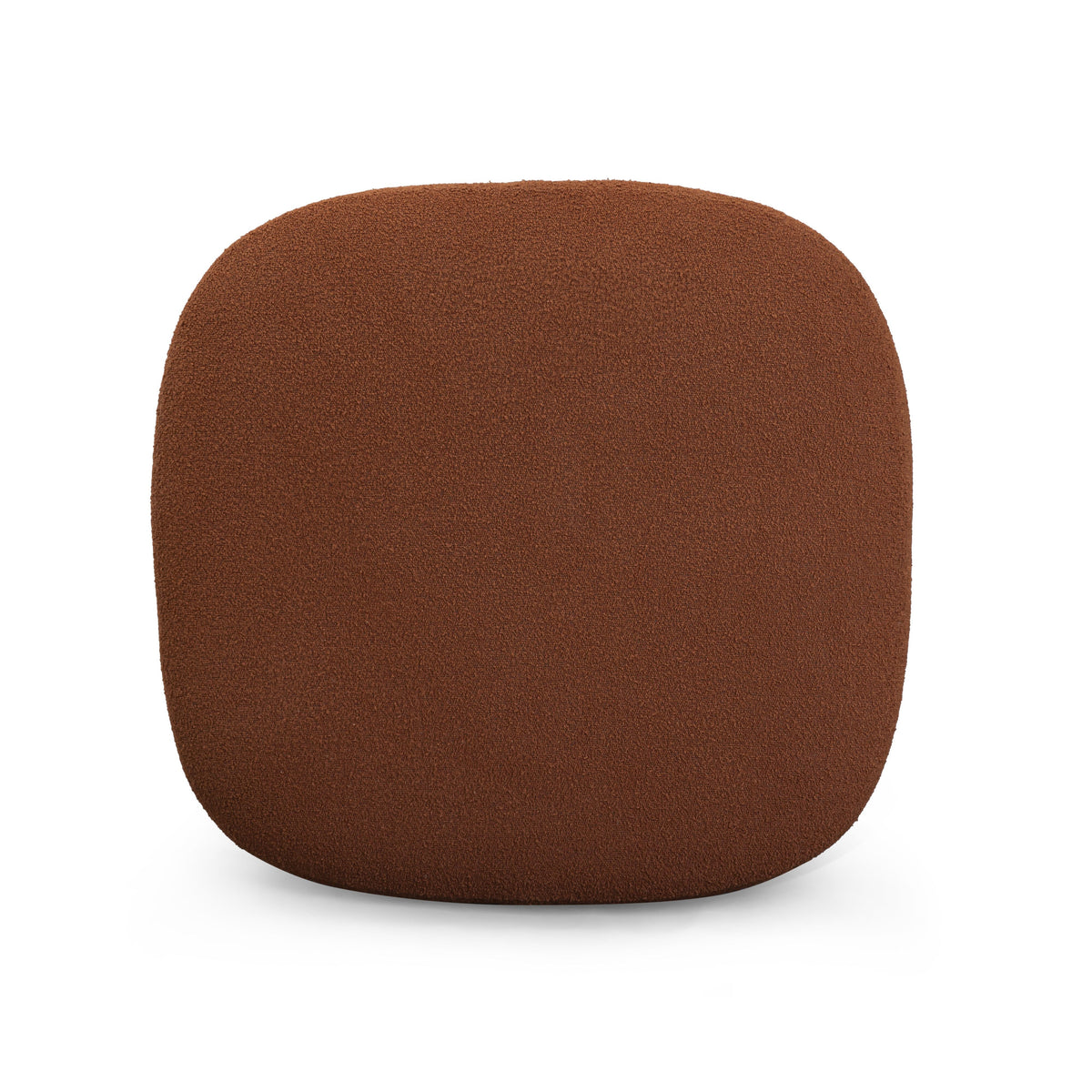 Domina Autumn Red Boucle Ottoman by TOV Furniture – photo 5 of 8