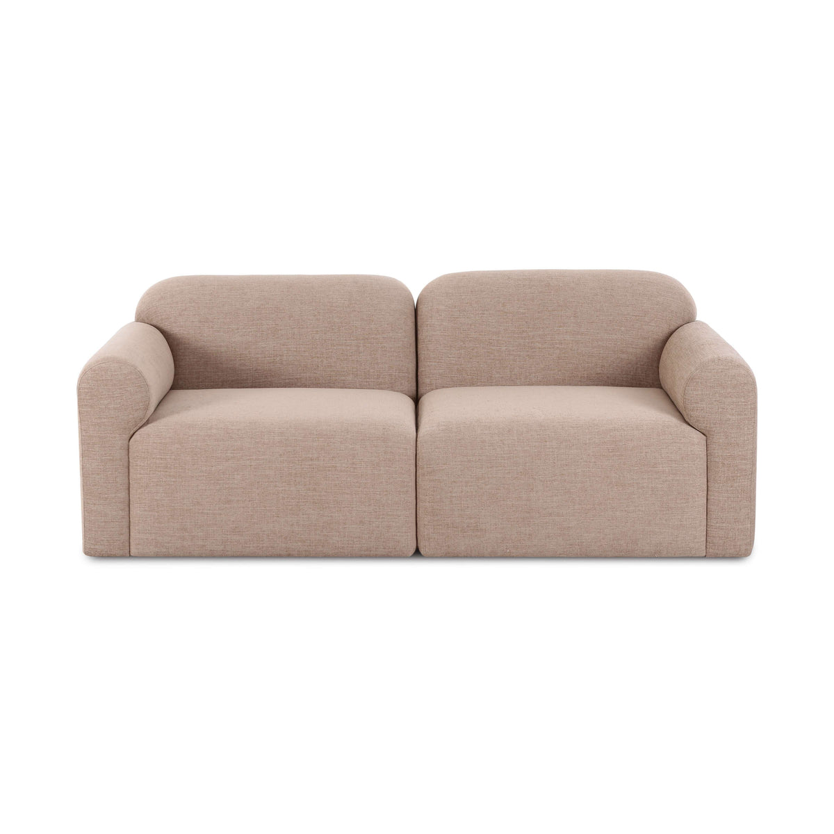 Gorge 81" Tan Performance Loveseat by TOV Furniture – photo 1 of 7