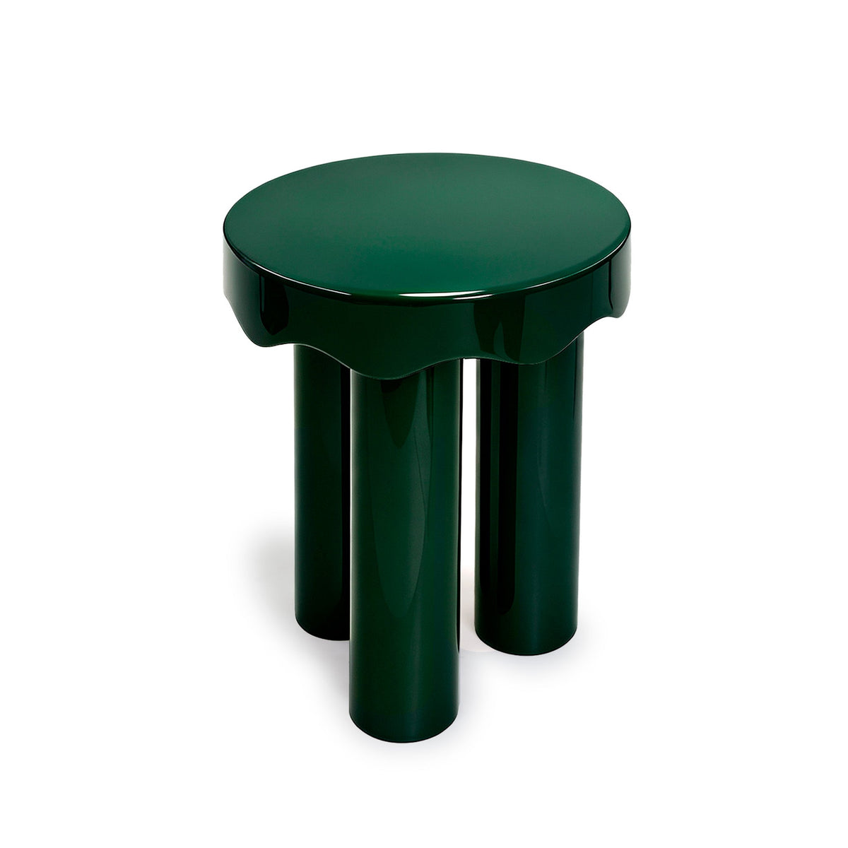 Casper Green High Gloss Nesting Side Table Set by TOV Furniture – photo 3 of 10