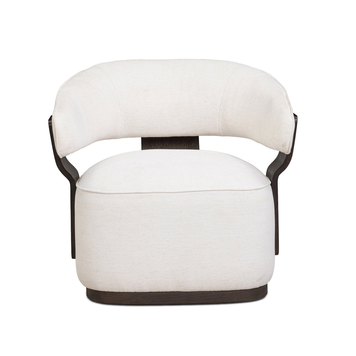 Madison Chalk Performance Linen Chenille Swivel Accent Chair by TOV Furniture – photo 1 of 8