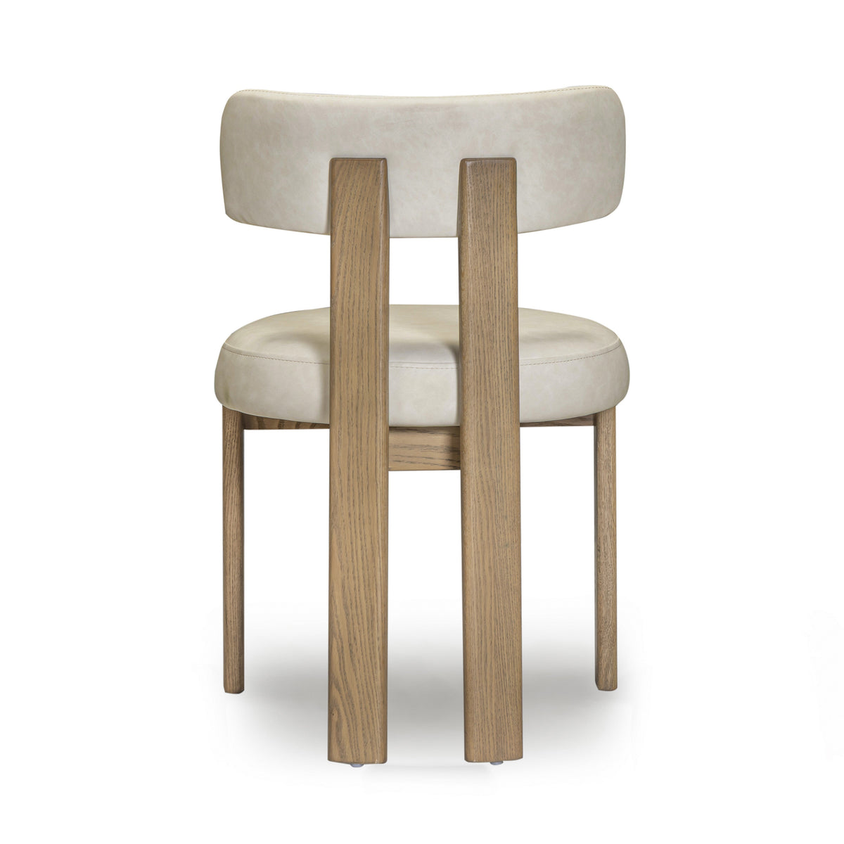 Odessa Cream Performance Vegan Leather Dining Chair by TOV Furniture – photo 5 of 7