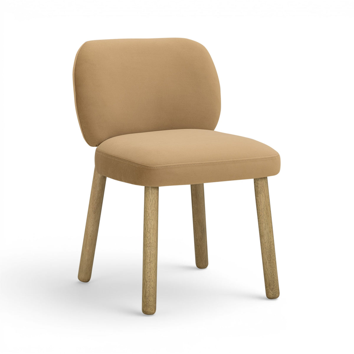 Foxy Camel Performance Velvet Dining Chair by TOV Furniture – photo 3 of 8