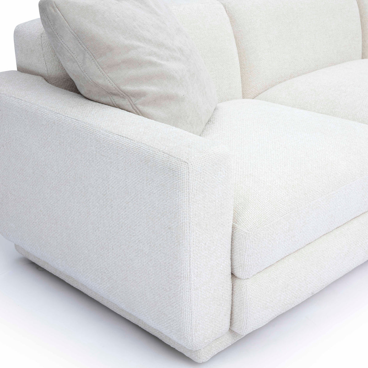 Perry 8-Piece Cream Performance Chenille Modular Large U-Sectional by TOV Furniture – photo 5 of 6