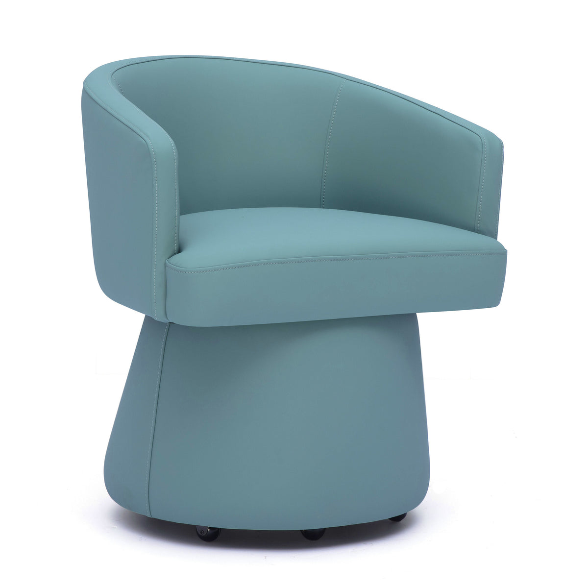 Kristen Seafoam Green Performance Vegan Leather Desk Chair by TOV Furniture – photo 1 of 6
