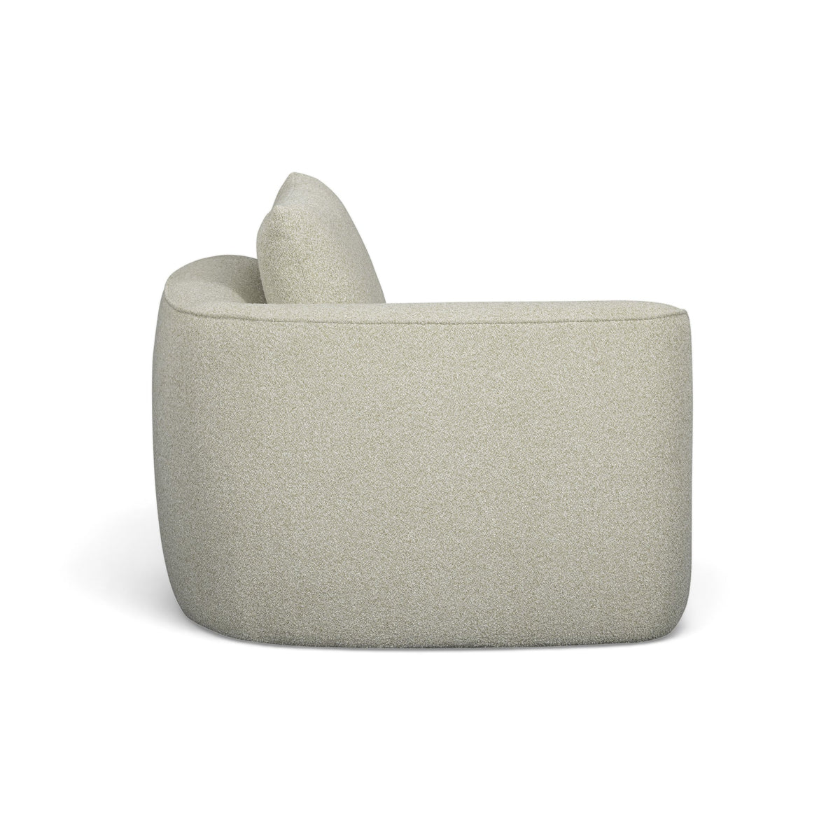 Noor XL 47" Modular Corner Chair in Wheat / LAF by TOV Furniture – photo 4 of 6