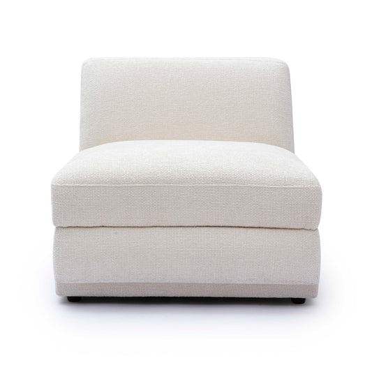 Perry Modular Armless Chair in Cream by TOV Furniture – photo 2 of 5