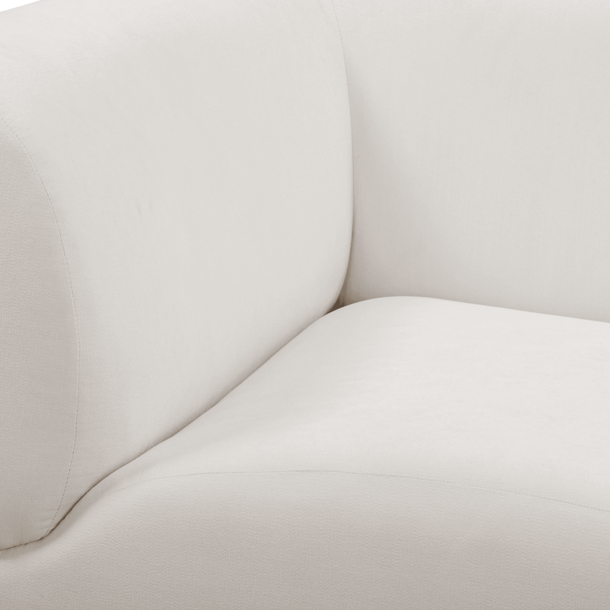 Zenith Cream Upcycled Contract-Grade Fabric Modular Sectional by TOV Furniture – photo 3 of 9